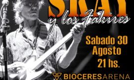 Skay y Los Fakires en Rosario: 30 de Agosto en el Bioceres