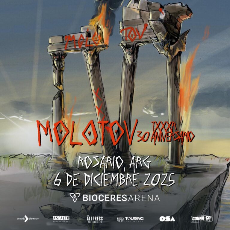Molotov llega a Rosario con su gira mundial de 30 años