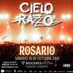 Cielo Razzo cierra su gira 2025 en Rosario