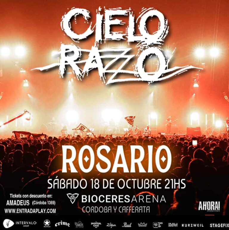 Cielo Razzo cierra su gira 2025 en Rosario