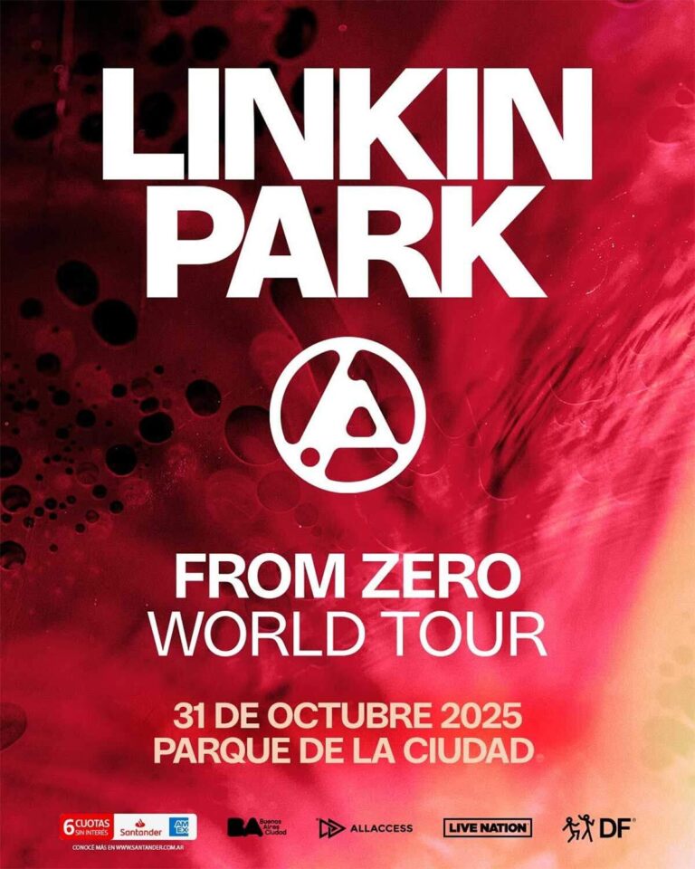 Lee más sobre el artículo Linkin Park vuelve a Argentina: renace la leyenda con nueva voz y nuevo disco