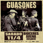 Guasones llega a Rosario: todo listo para una noche de rock en el Bioceres Arena