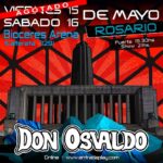 Don Osvaldo vuelve a Rosario con dos fechas en Bioceres Arena